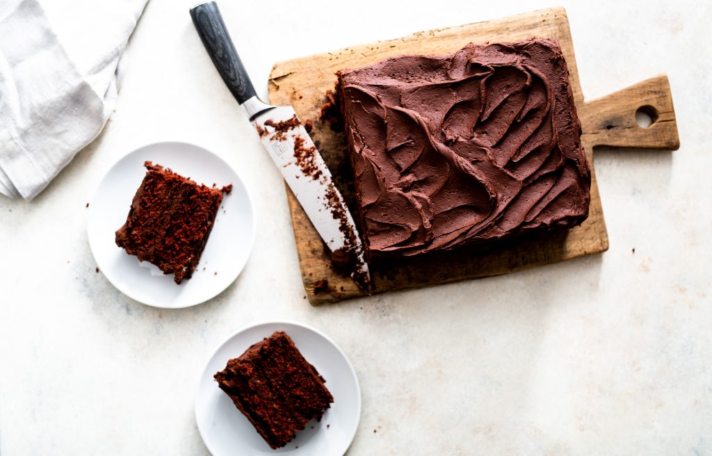 A New Take on the Original Accidentally Vegan Chocolate Depression Cake -  FRAN COSTIGAN