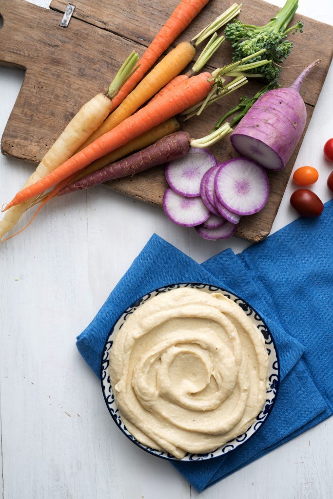 Hummus With Garbanzo Bean Flour Recipe Bob S Red Mill