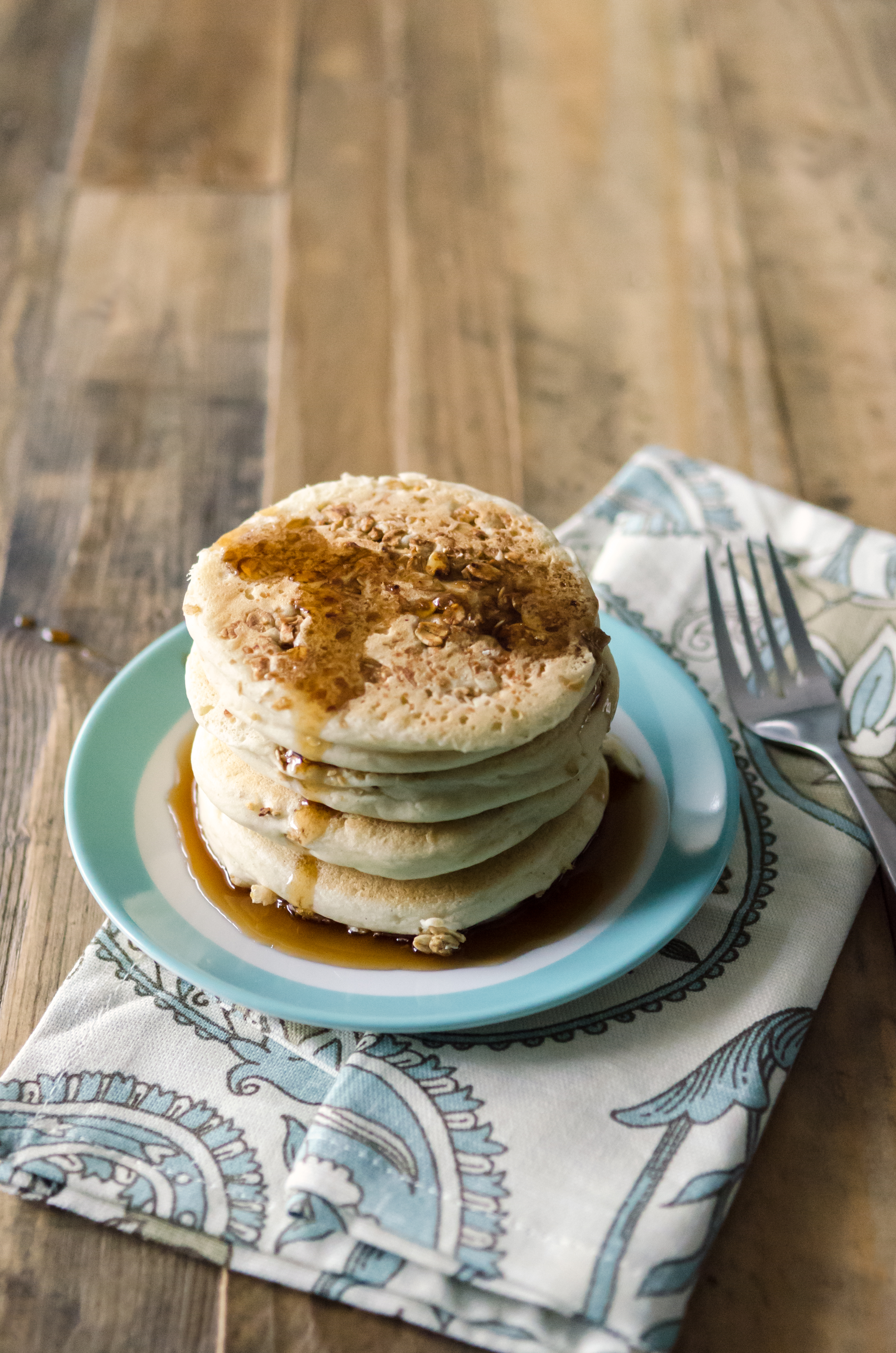 Honey Oat Granola Pancakes Recipe Bob's Red Mill