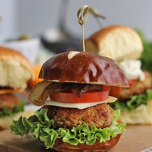Salmon Burger Recipe - Chef Billy Parisi