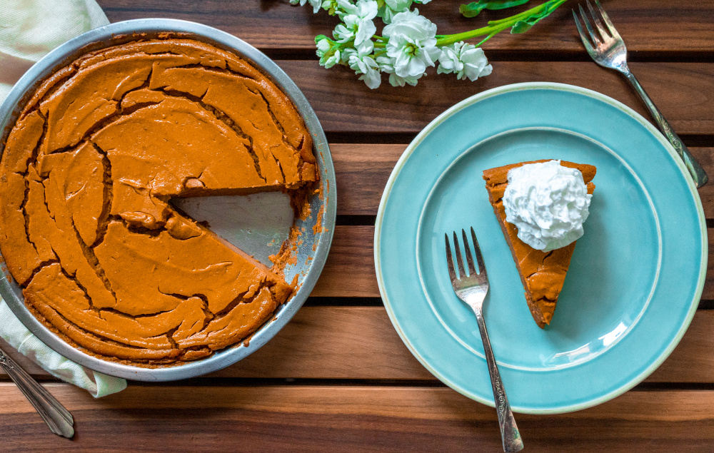 crustless sugar free pumpkin pie recipe