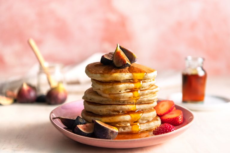 Simple Pancakes or Waffles, Recipes from The Mill