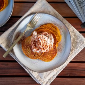 Paleo Pumpkin Pancakes