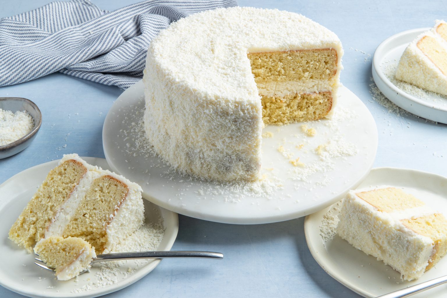 COCONUT CAKE - Bake with Shivesh